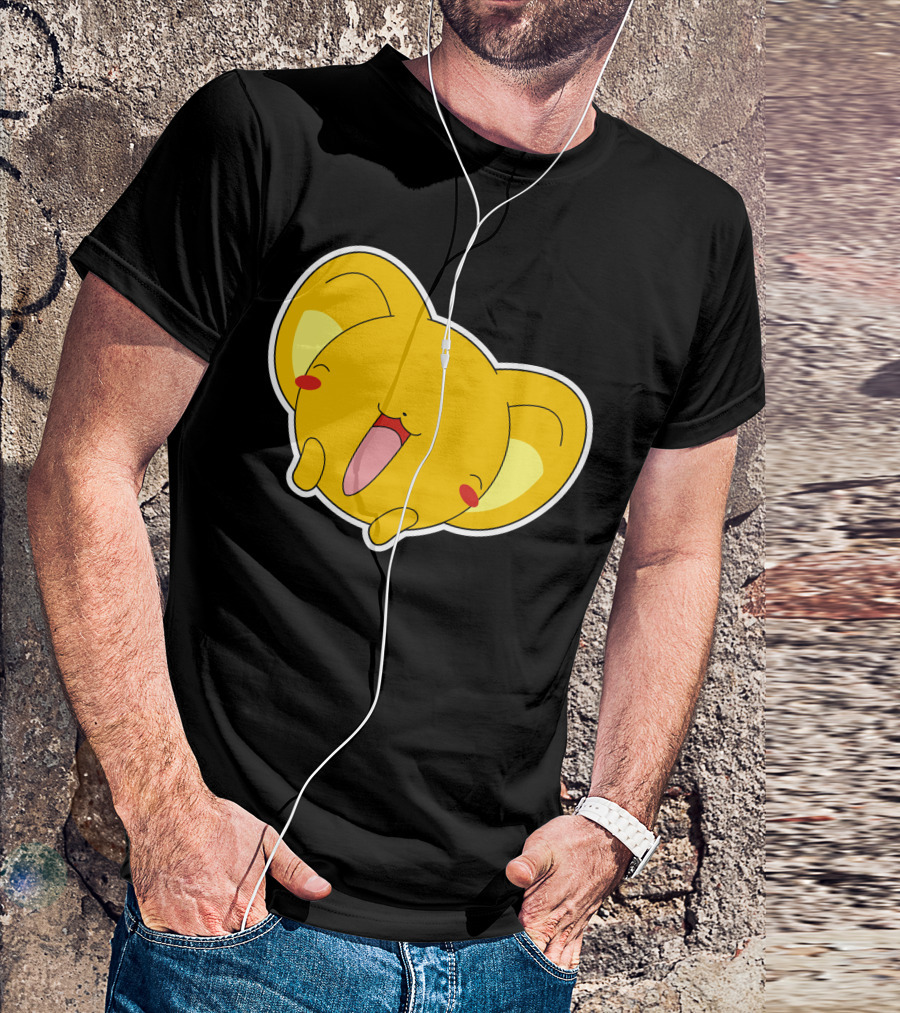 Kero Smile Yellow Cute Character Face Tongue Out T-Shirt