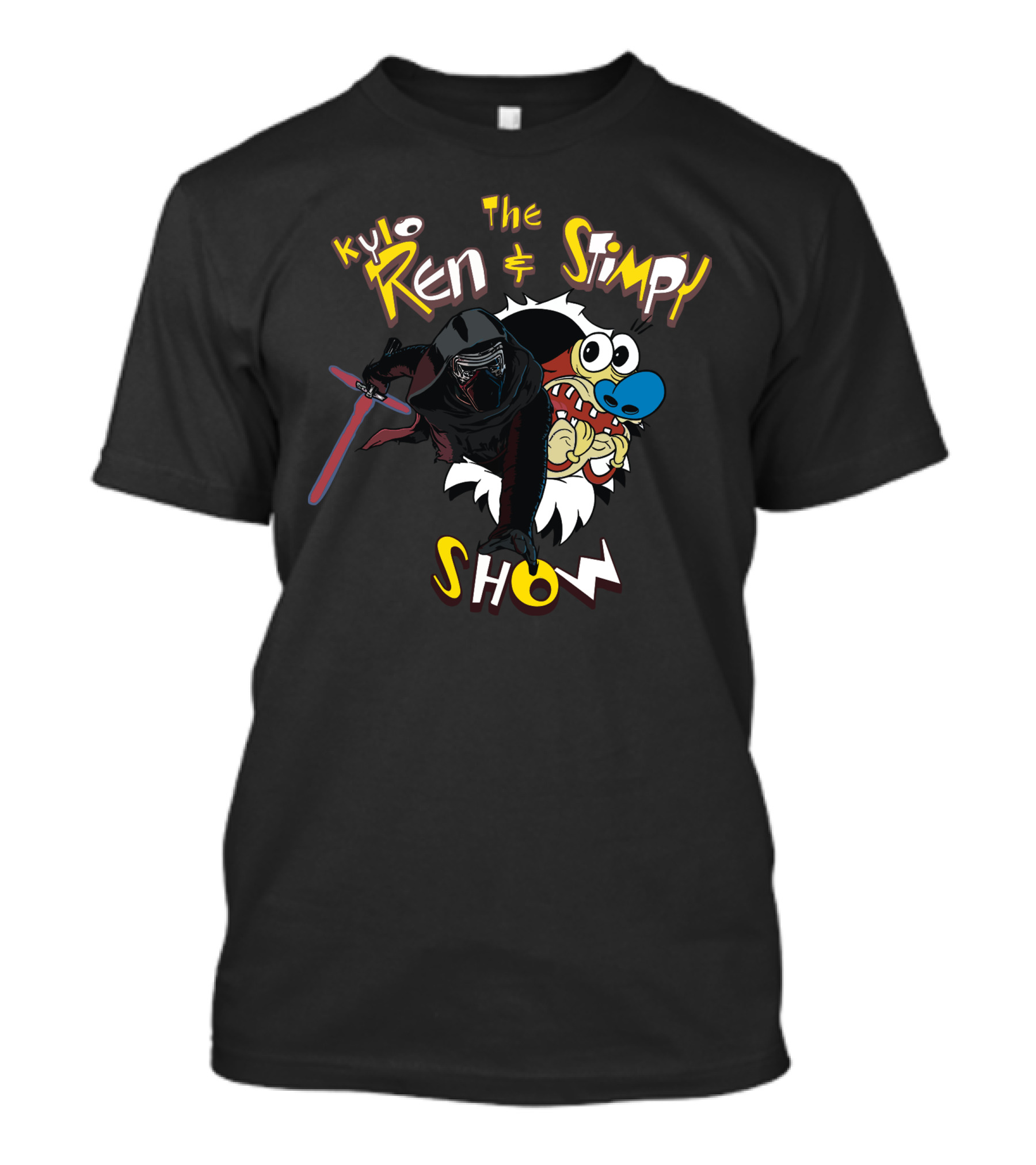 Kylo Ren And Stimpy Show T-Shirt