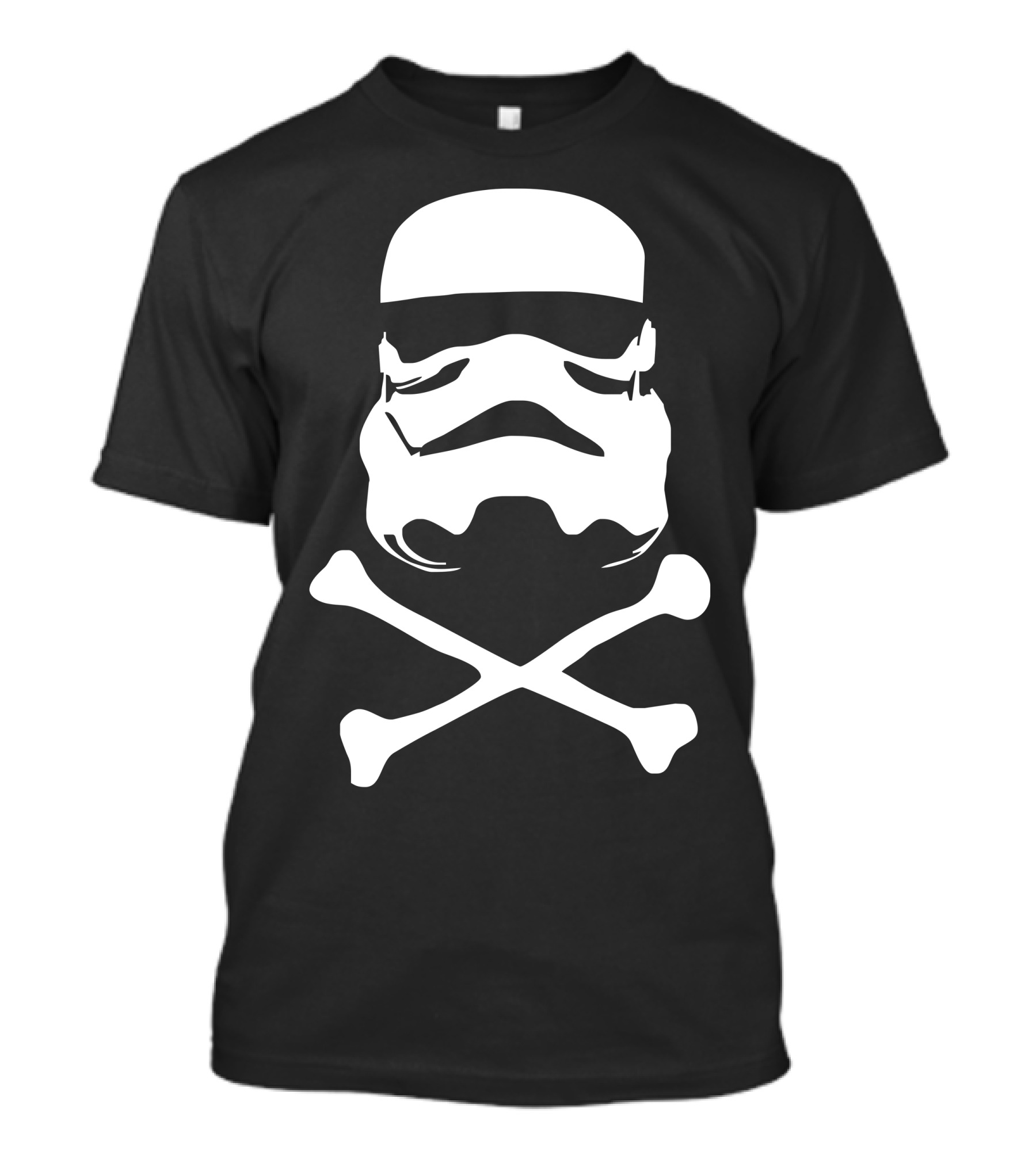 Stormtrooper Skull Crossbones Star Wars Space Pirate Nerd T-Shirt