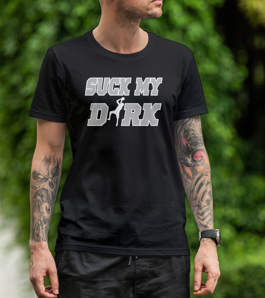 Dirk Nowitzki Suck My Dirk Basketball Icon T-Shirt