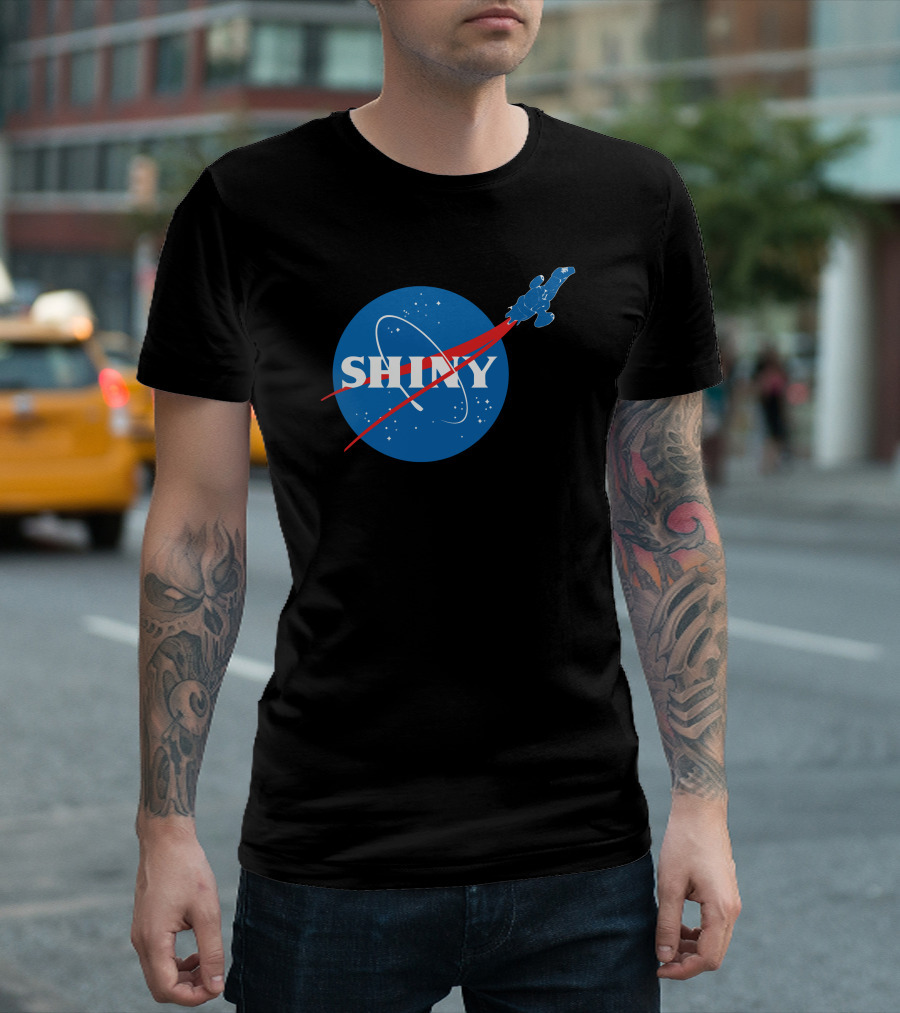 Shiny Space Exploration Serenity T-Shirt