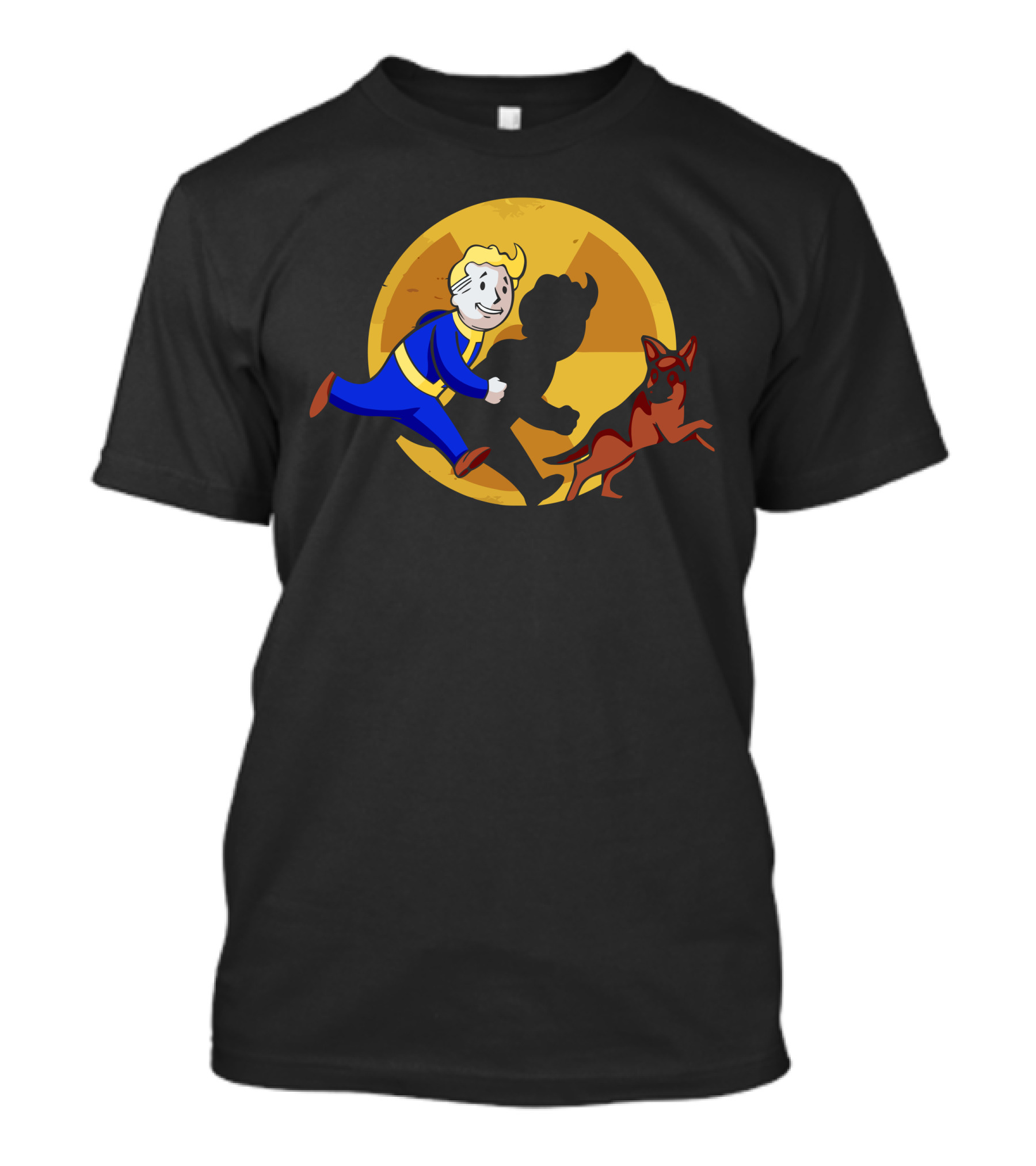 The Adventures Of Vault Bout Dog Companion In Post-Apocalyptic Quest T-Shirt