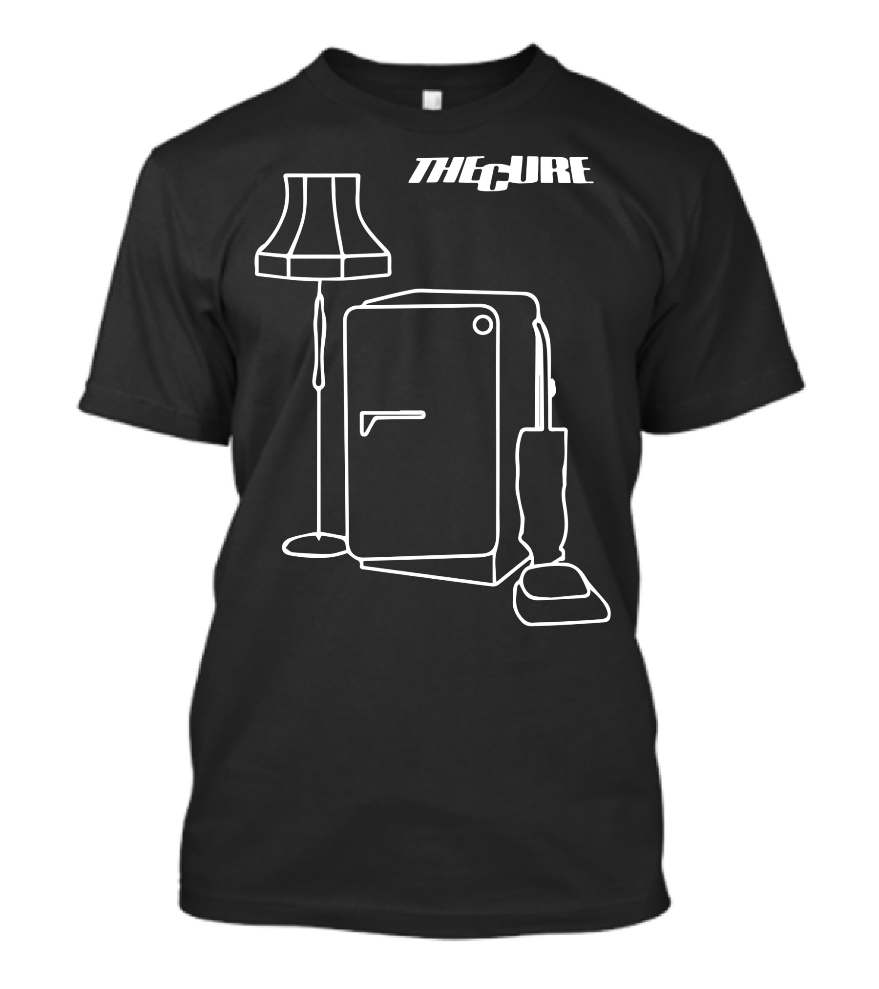 The Cure Three Imaginary Boys Refrigerator Lamp Vacuum T-Shirt