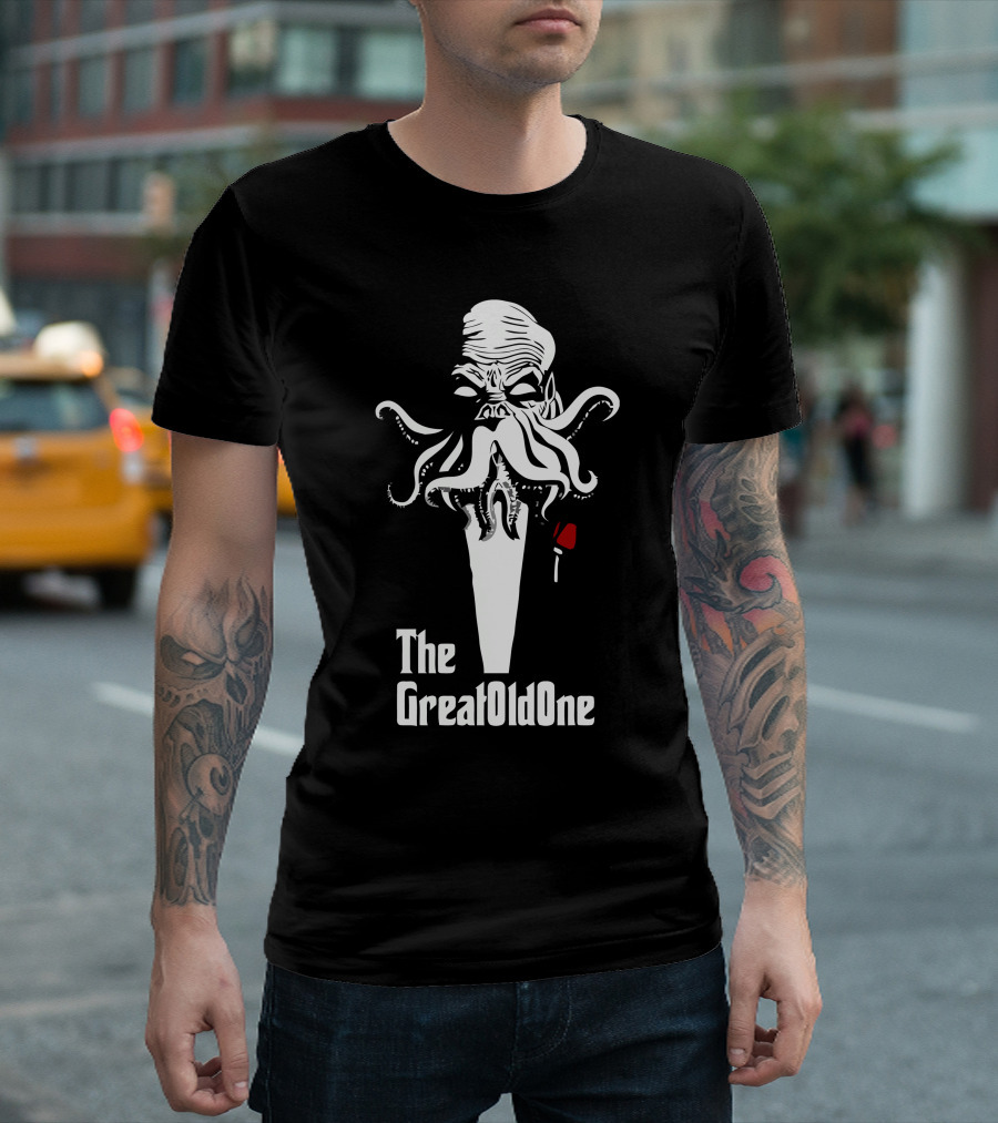 The Great Old One Cthulhu Godfather Mashup T-Shirt