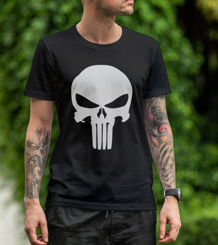 The Punisher Skull Iconic Emblem T-Shirt