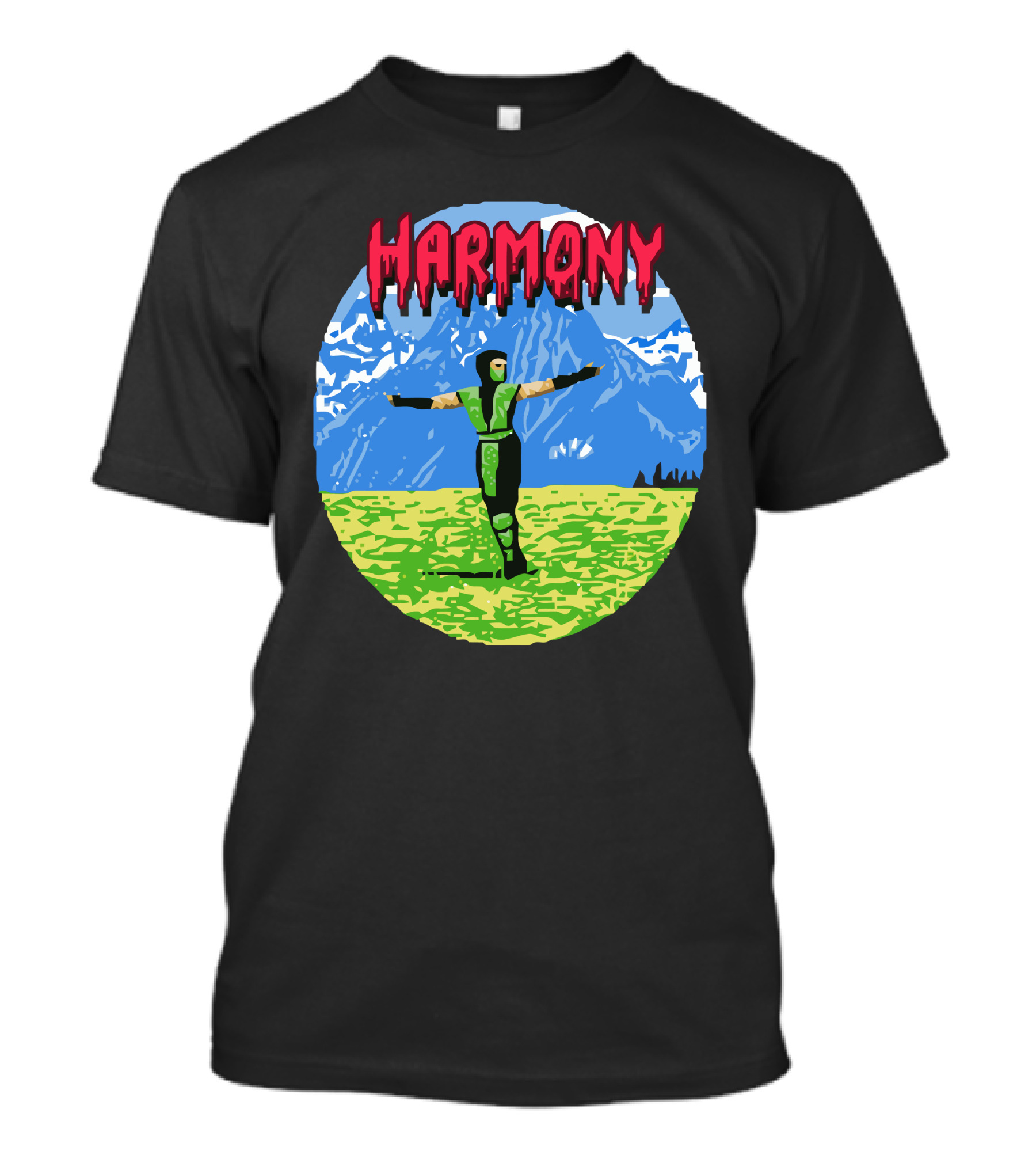Harmony Kombat Ninja Field Alps T-Shirt