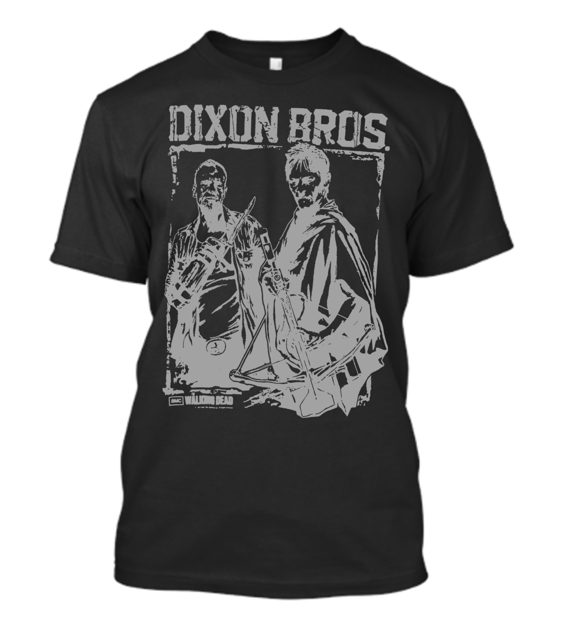The Walking Dead AMC Dixon Bros Daryl And Merle Zombies T-Shirt