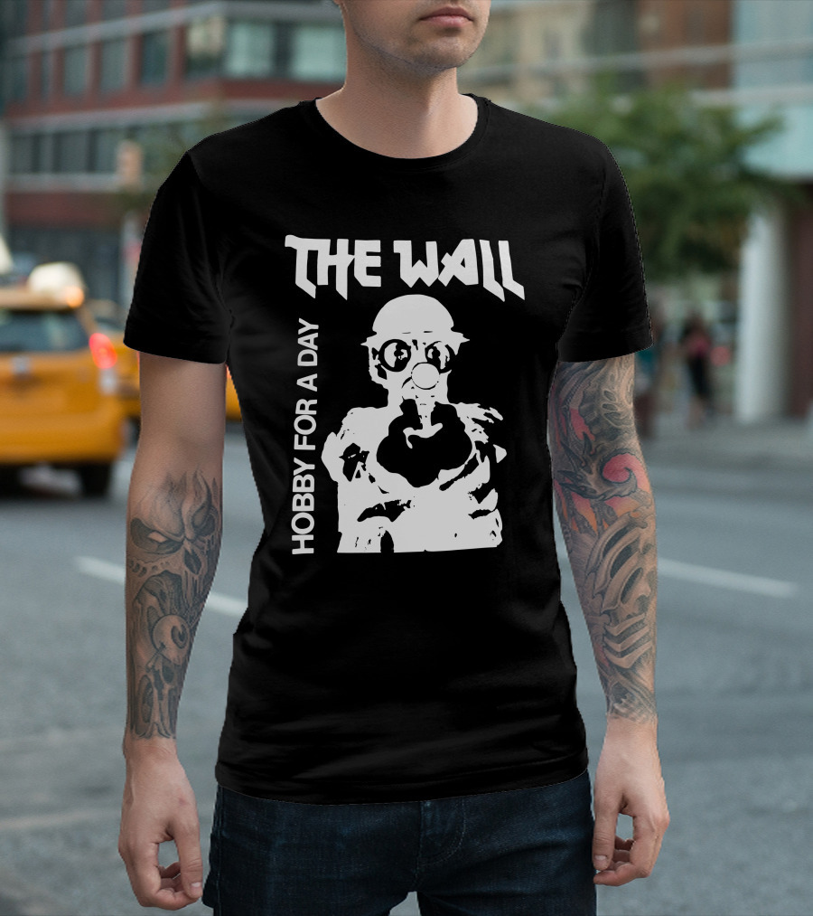 The Wall Hobby For A Day Masked Figure T-Shirt
