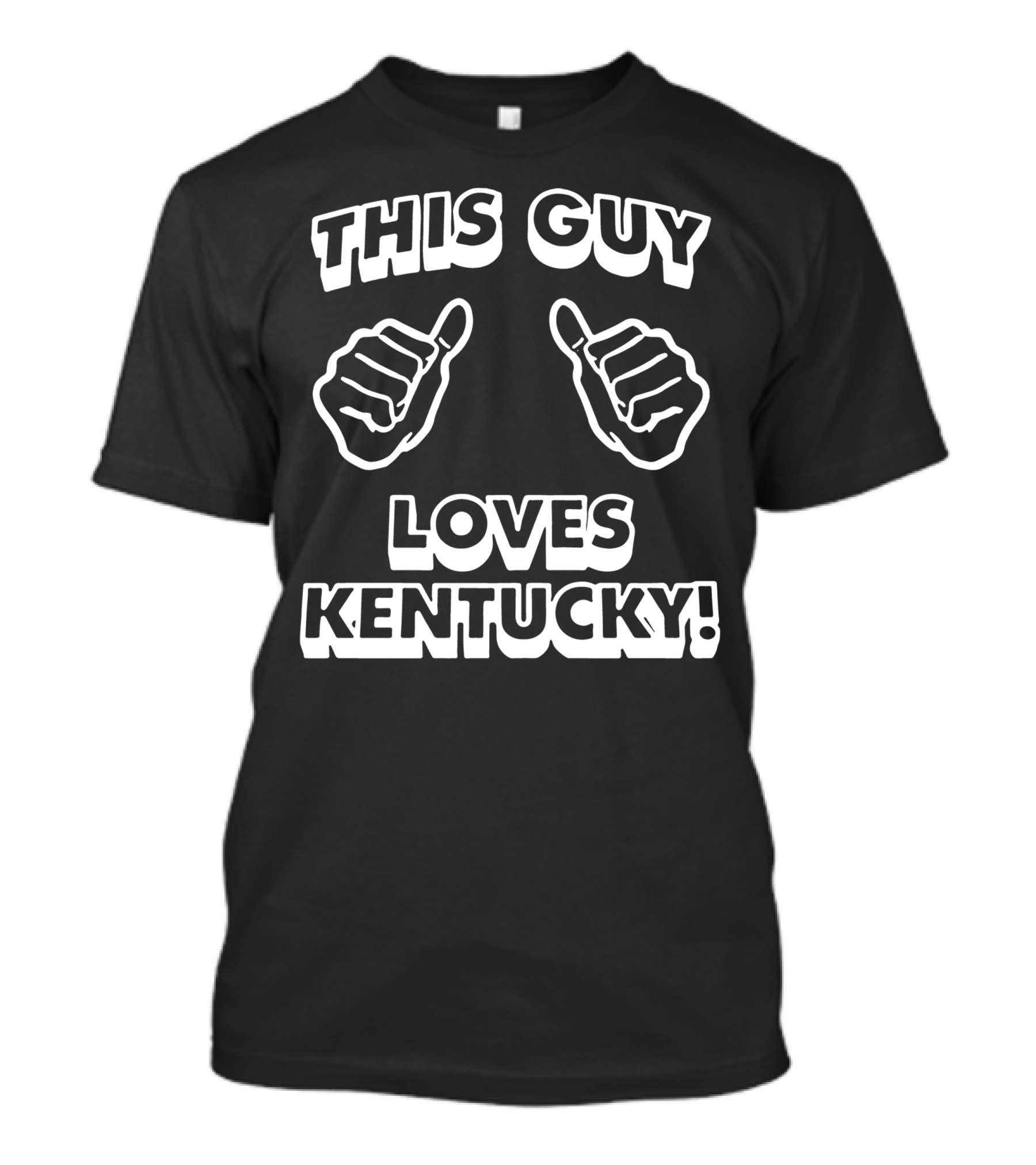 This Guy Loves Kentucky Thumbs Up T-Shirt