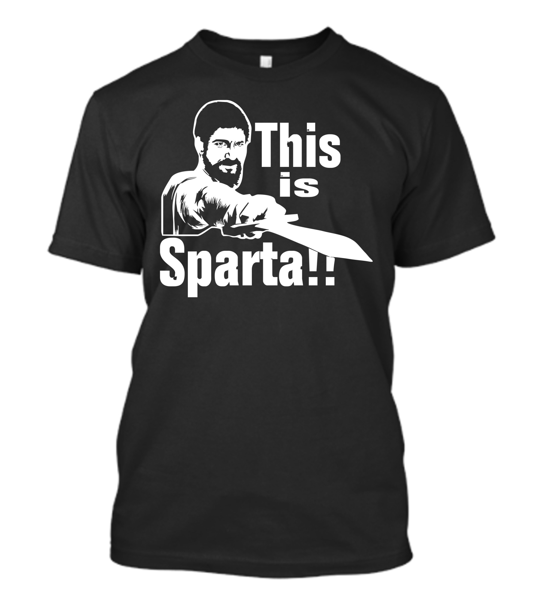This Is Sparta Film Iconic Quote And Sword T-Shirt