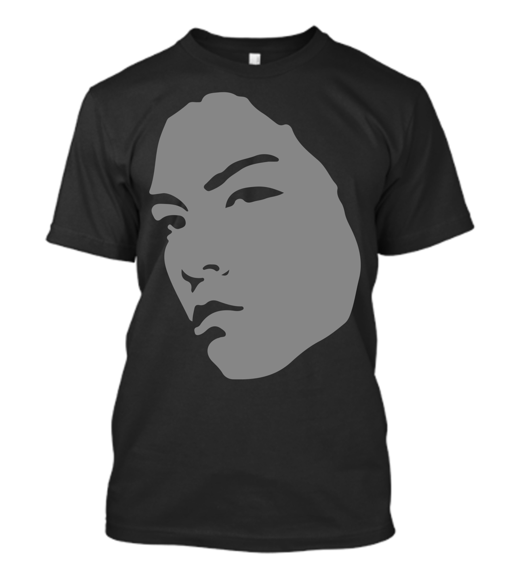 Top Bigbang Monochrome Face T-Shirt
