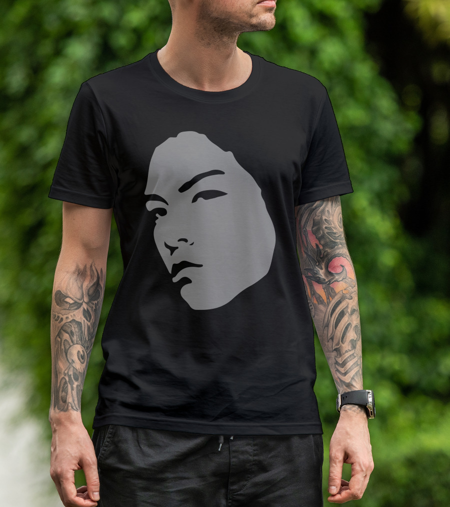 Top Bigbang Monochrome Face T-Shirt