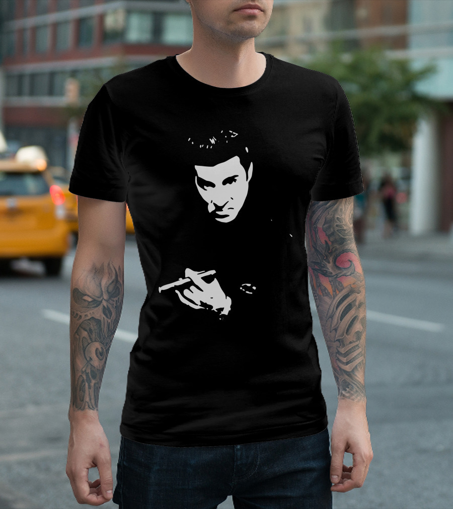 Van Zandt Silvio Sopranos Iconic Black And White Image T-Shirt