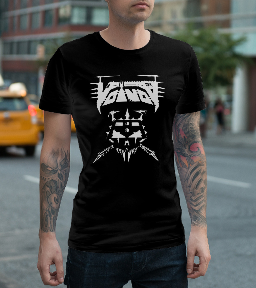 Voivod Skull Logo Thrash Progressive Metal Iconic T-Shirt