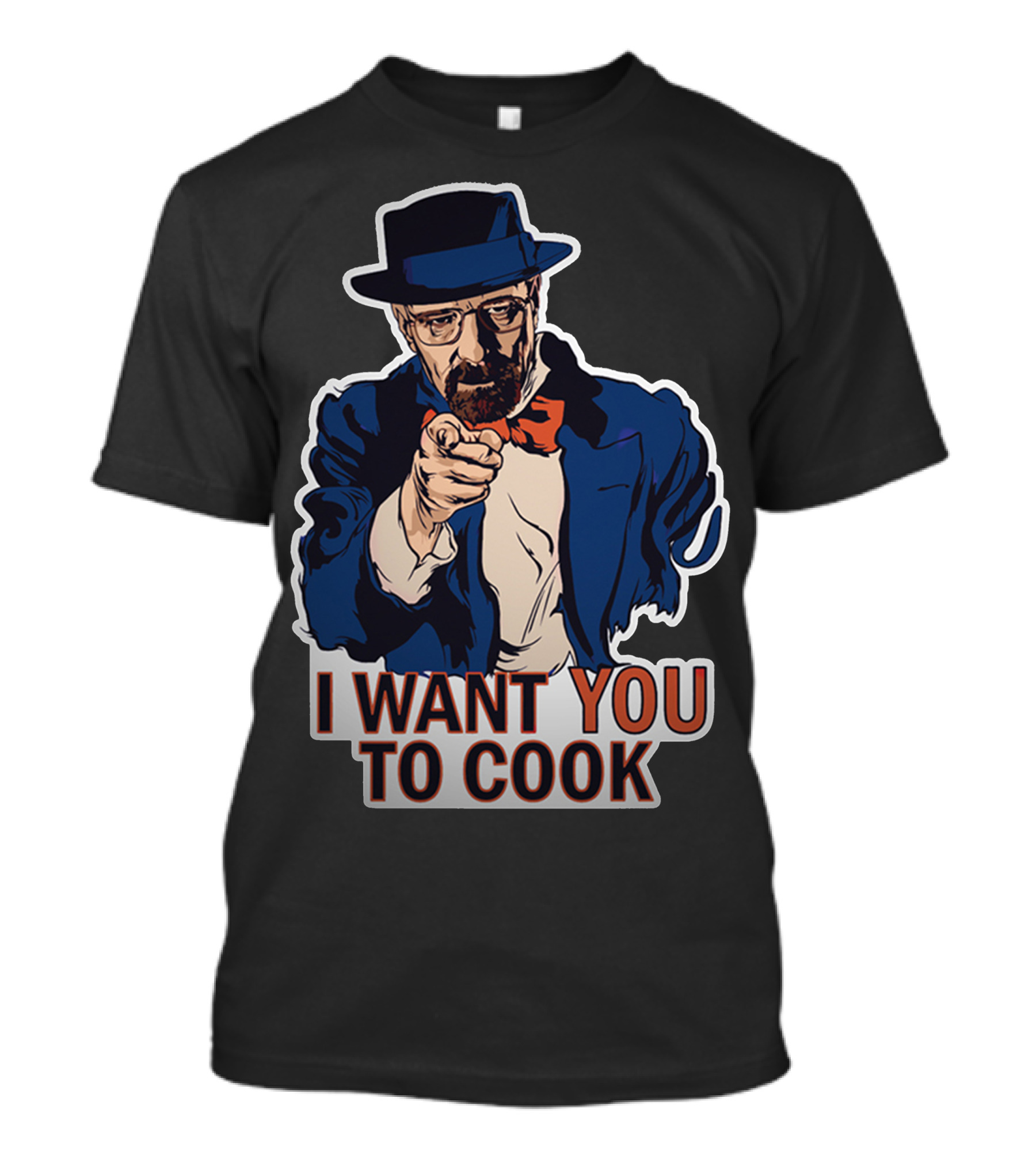 Heisenberg I Want You To Cook Walter White Breaking Bad T-Shirt
