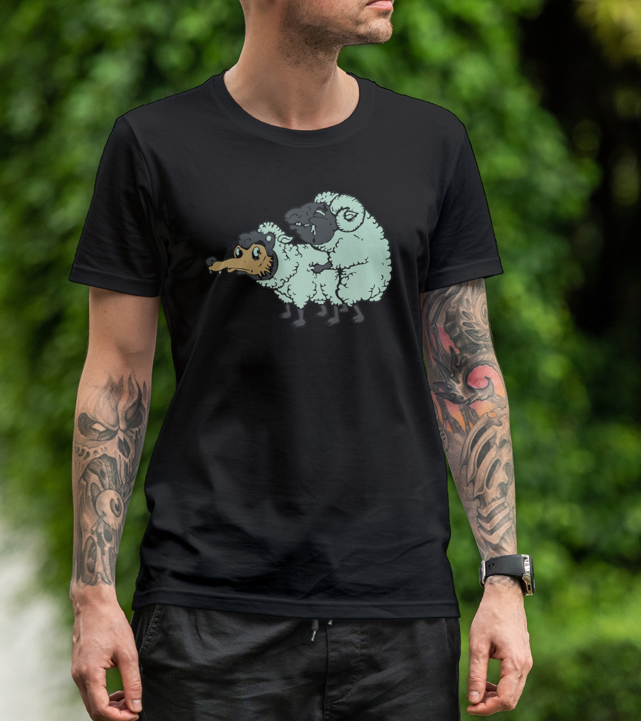 La Revanche Du Mouton Sheep Disguise And Wolf Plot T-Shirt