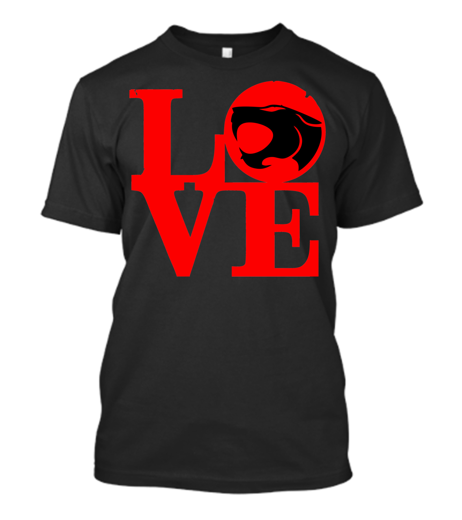 Love Thundercats Red Black T-Shirt