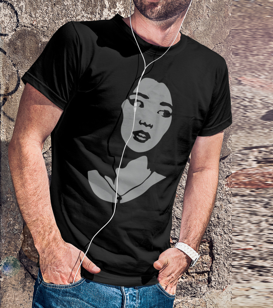 Suzy Miss Portrait Monochrome T-Shirt