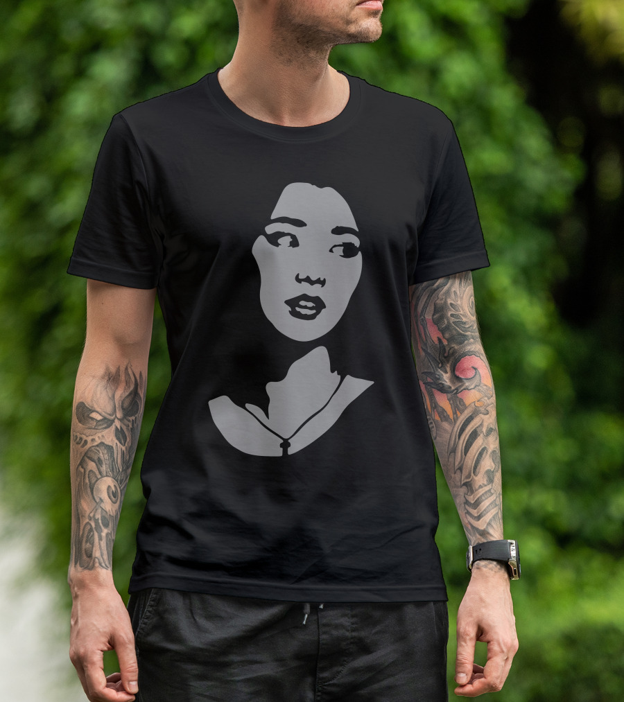 Suzy Miss Portrait Monochrome T-Shirt