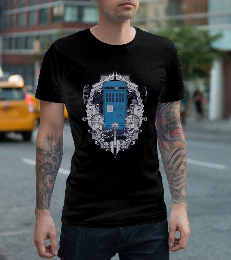 POLICE PUBLIC CALL BOX T4RD1S T-Shirt
