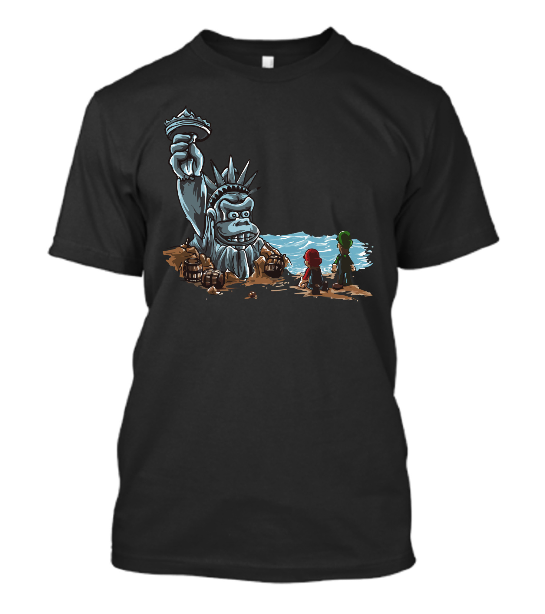 Super Kong Odyssey On The Planet Of The Kong With Mario And Luigi T-Shirt