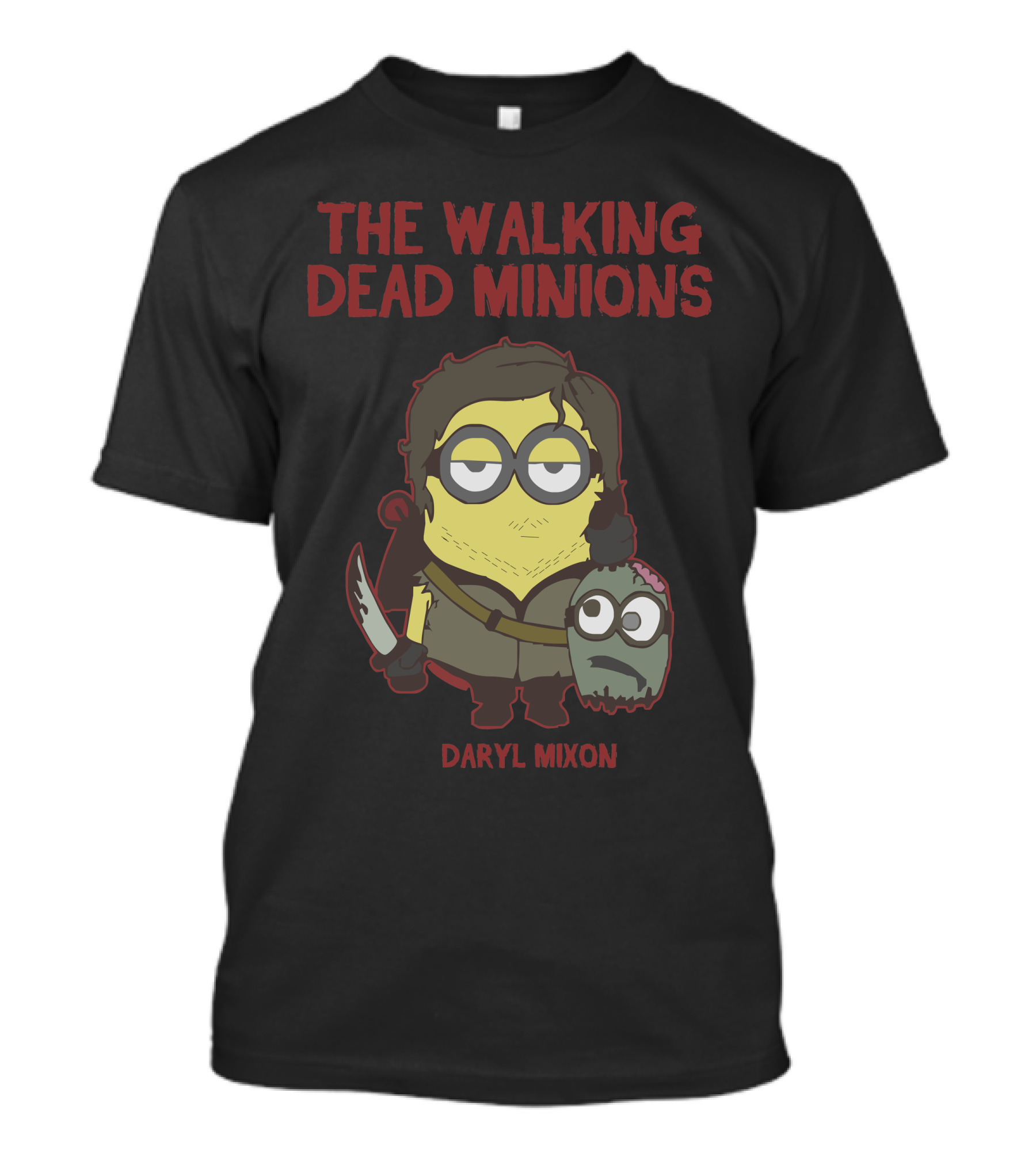 The Walking Dead Minions Daryl Mixon T-Shirt