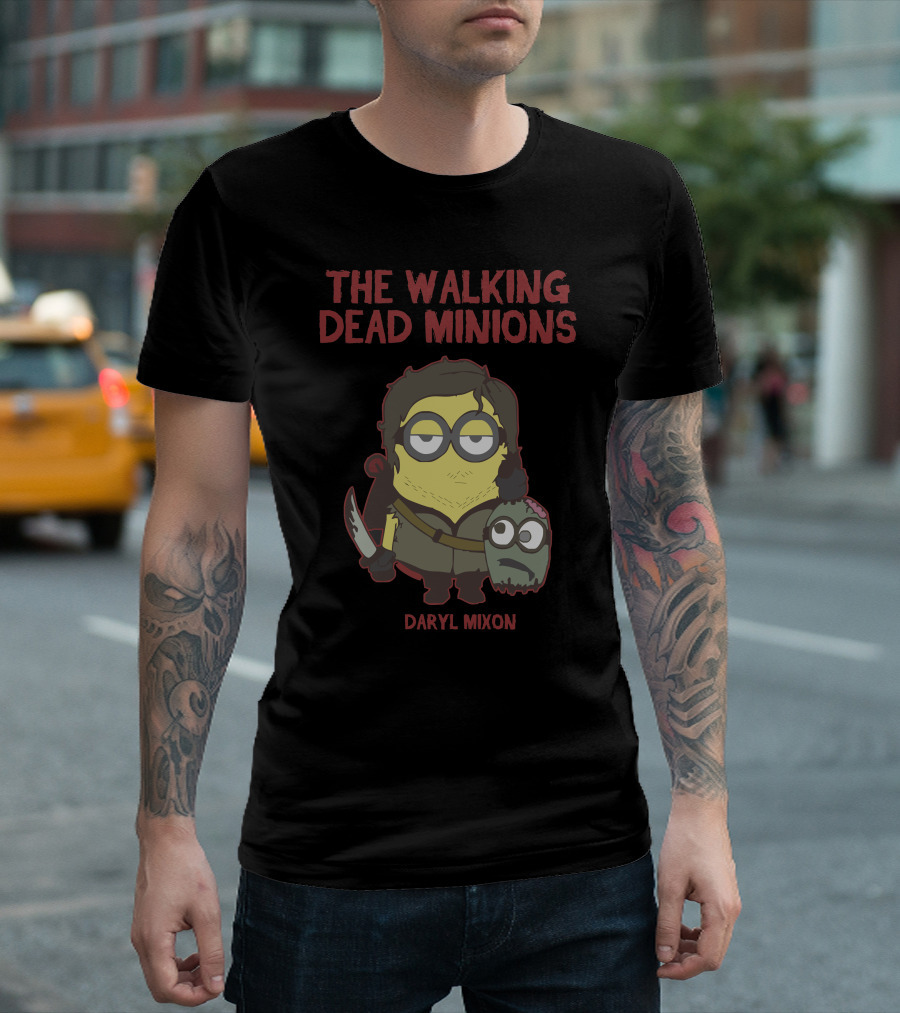 The Walking Dead Minions Daryl Mixon T-Shirt