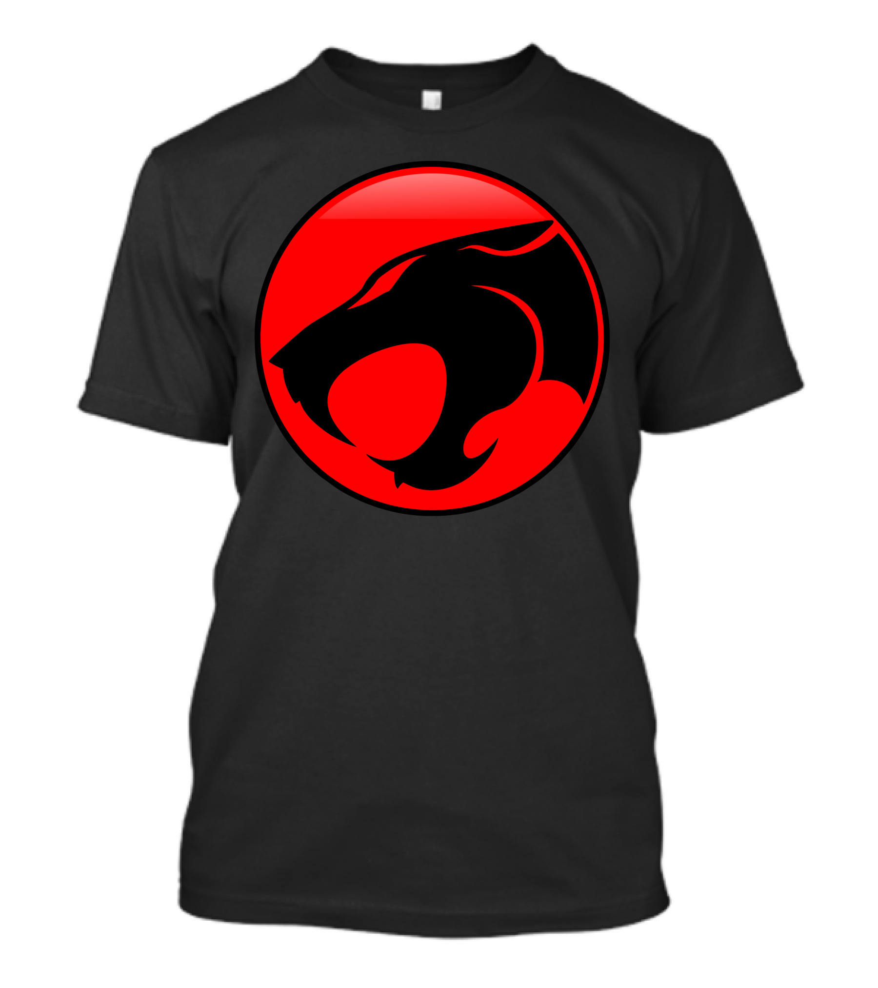 Thundercats Logo Red Black Icon Cool T-Shirt