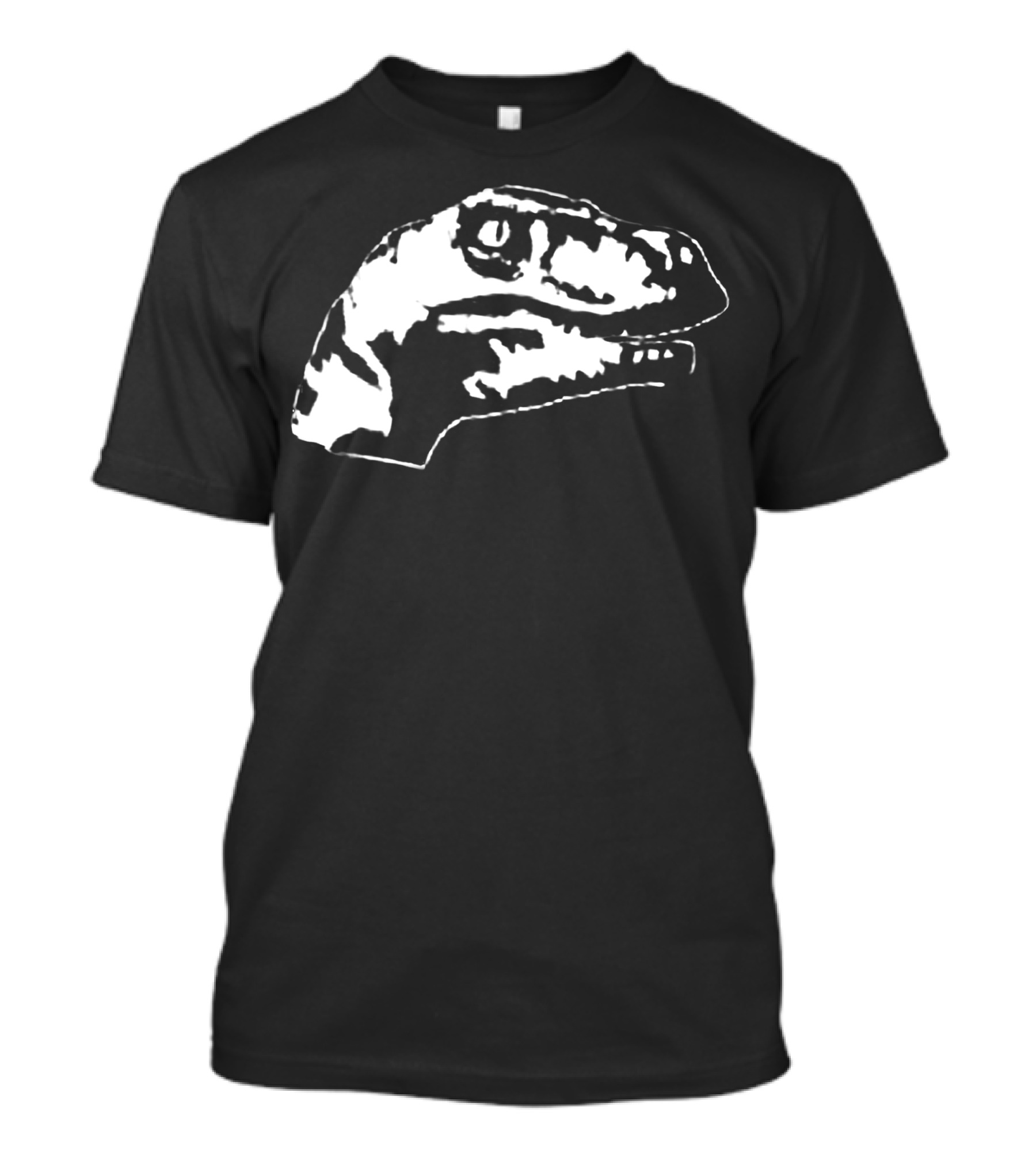 Ask Me About My Raptor Velociraptor Head T-Shirt