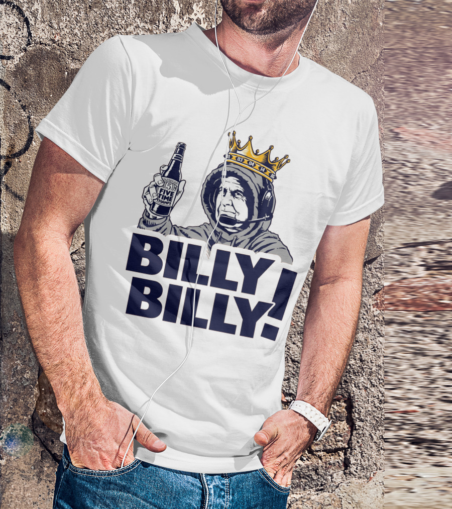 BILLY BILLY FIVE TIME CHAMPS 01 03 04 14 16 T-Shirt