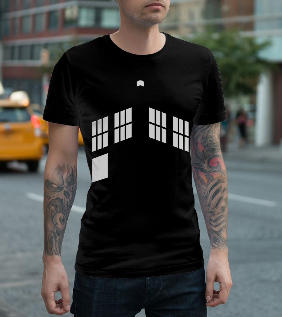 TARDIS Blue Boxes Doctor Who Iconic T-Shirt
