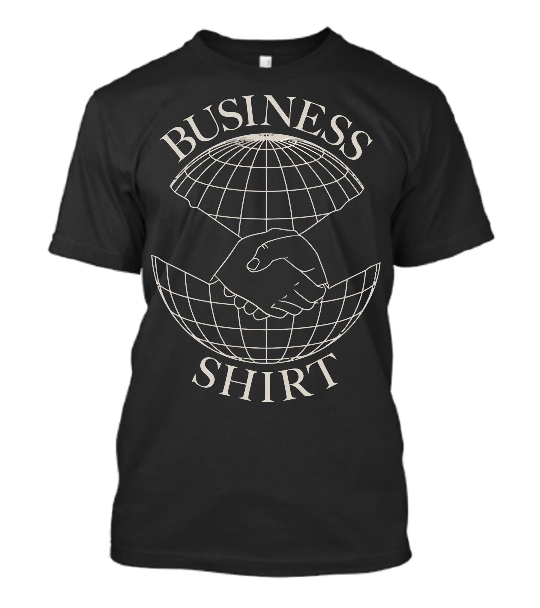 BUSINESS SHIRT HANDSHAKE GLOBE T-Shirt