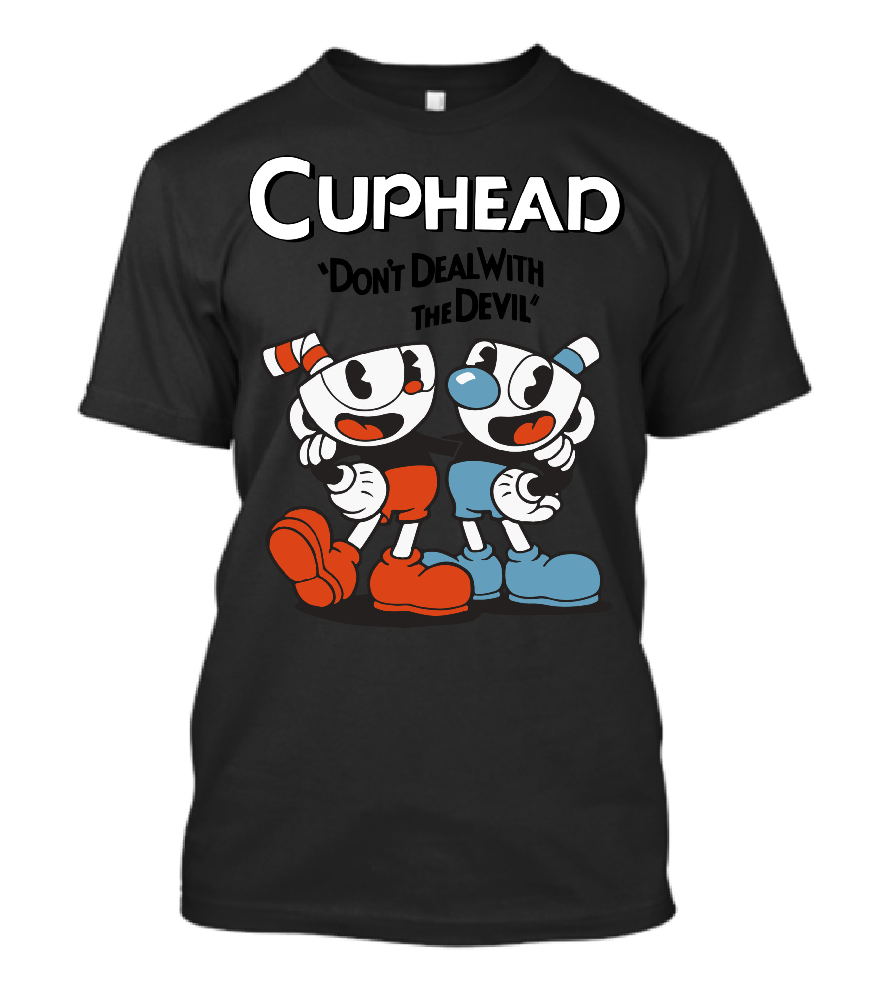 CUPHEAD DON'T DEAL WITH THE DEVIL BROS T-Shirt