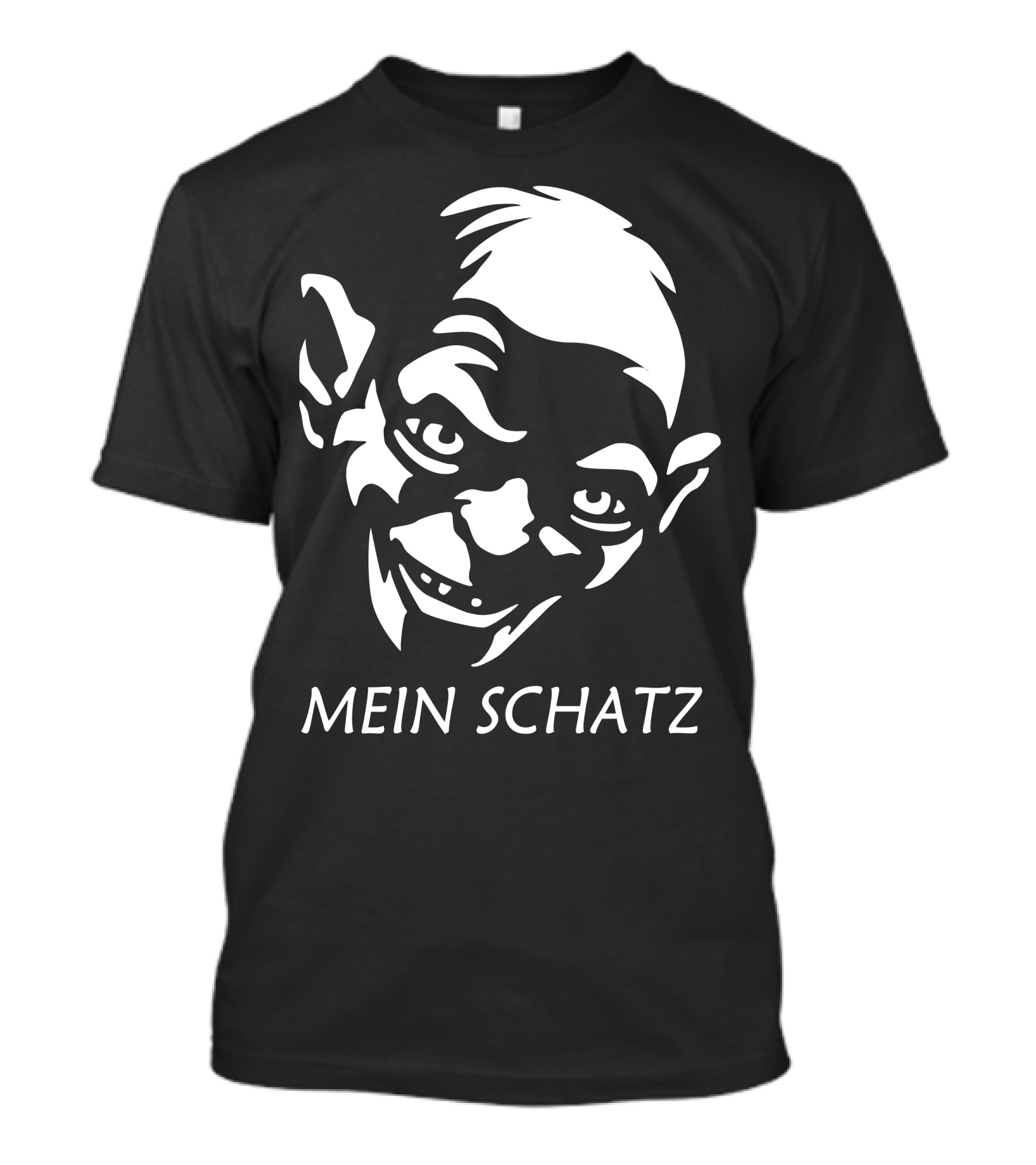 Gollum Mein Schatz Horror Face T-Shirt