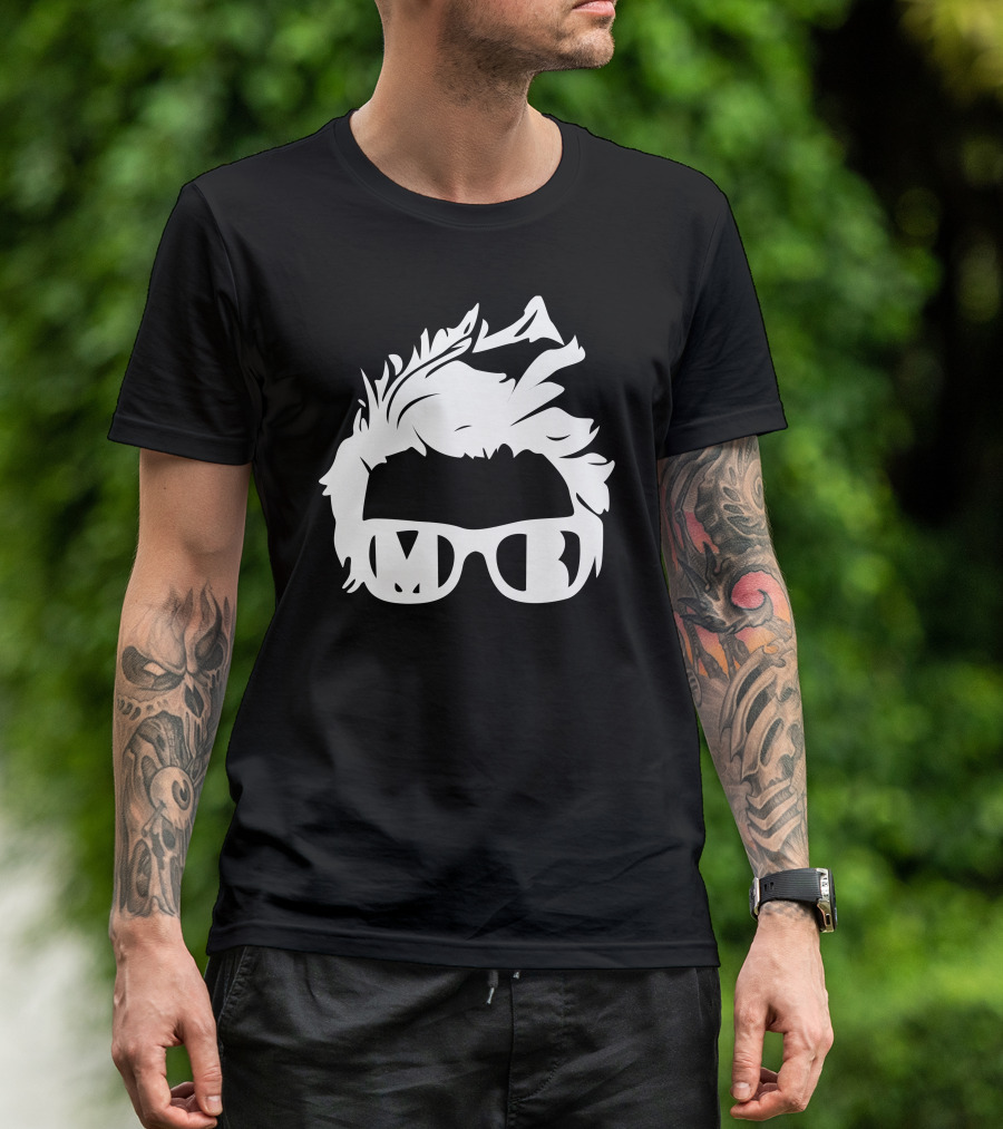 Marcus Butler MJB Glasses Hair T-Shirt