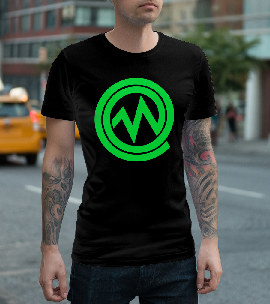 Marsimoto Marsi Green Spiral M T-Shirt