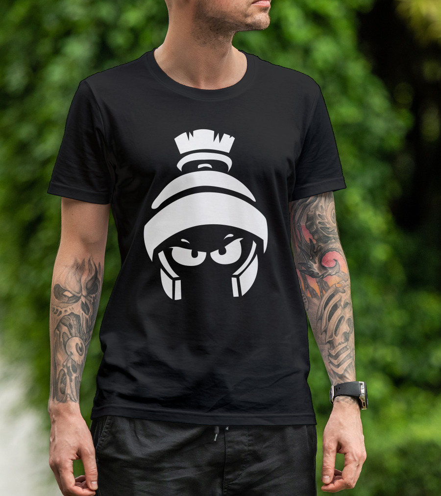 Marvin The Martian Kult Iconic Helmet T-Shirt