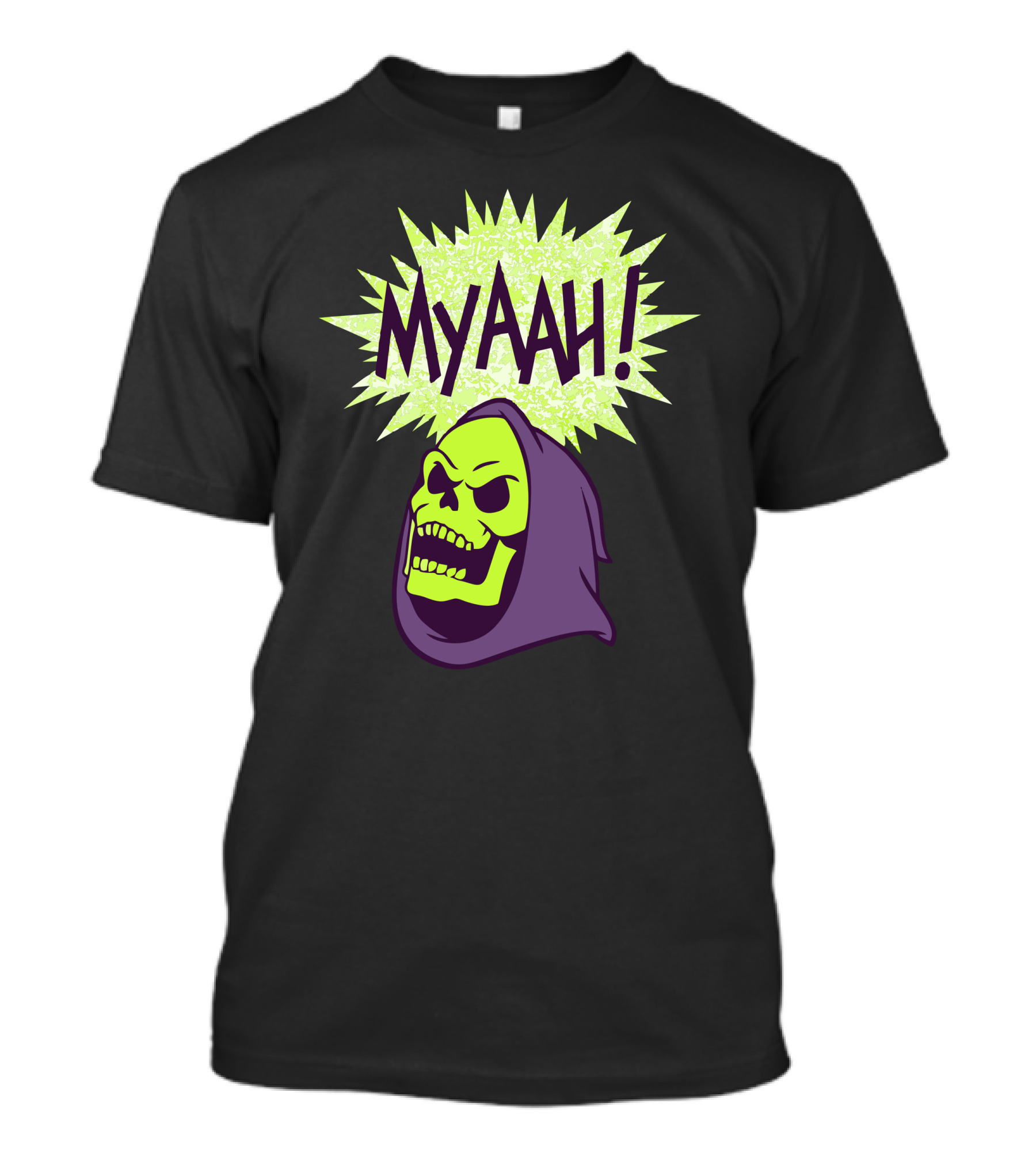 Myahh Skeletor Head Iconic Vintage He-Man Meme T-Shirt