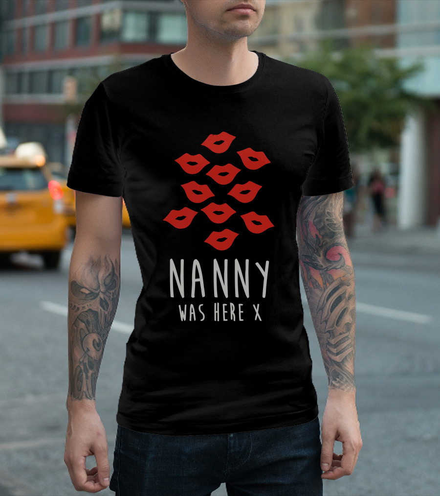 Nanny Was Here X Red Lips T-Shirt