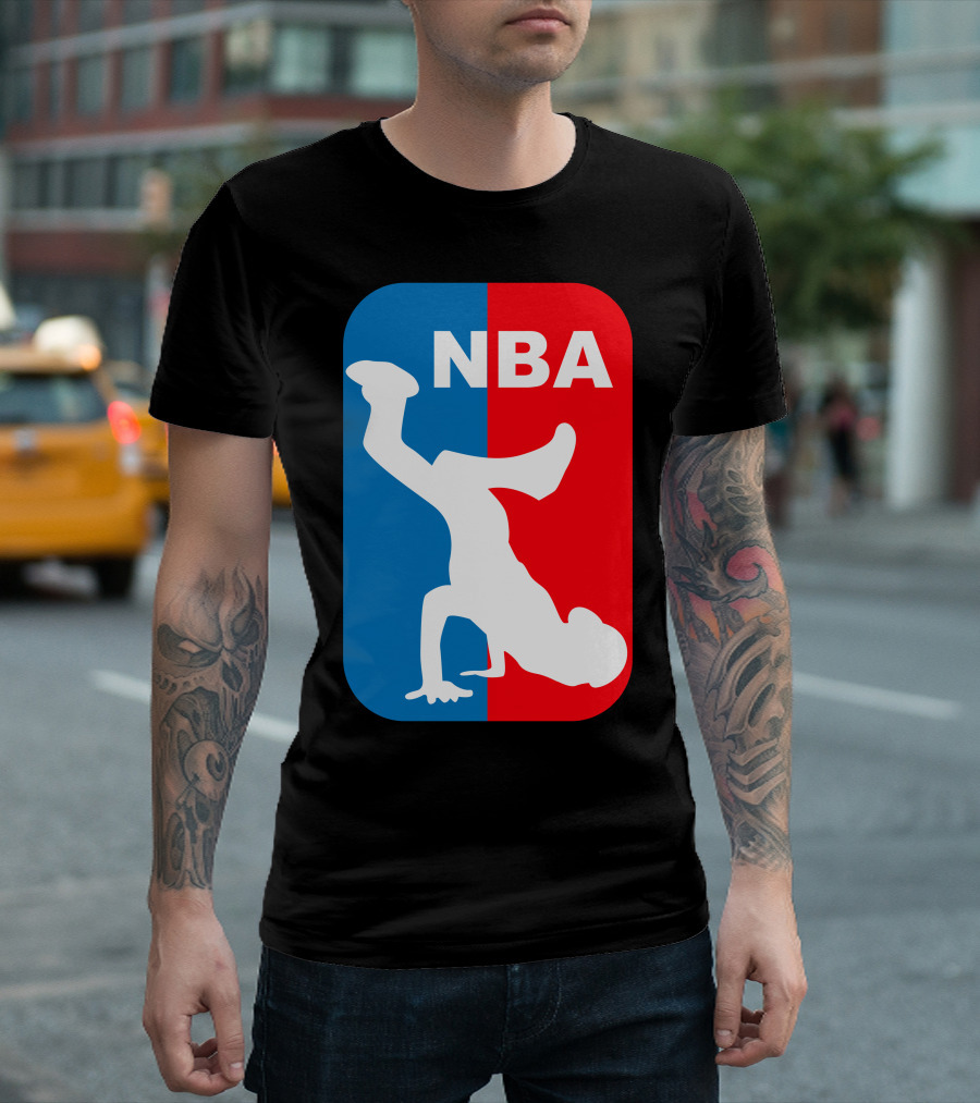 National Breakdancing Association NBA Breakdance T-Shirt