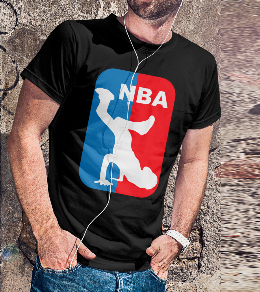 National Breakdancing Association NBA Breakdance T-Shirt