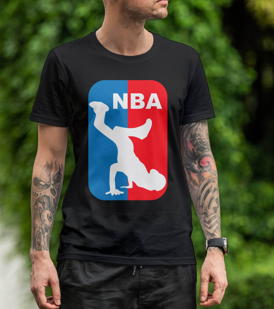 National Breakdancing Association NBA Breakdance T-Shirt