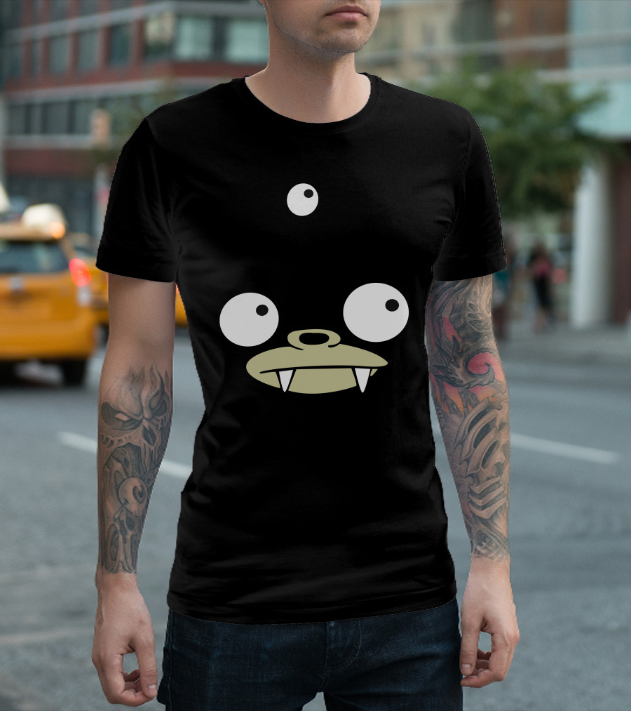 Nibbler Face Futurama Character Eyes And Fangs T-Shirt