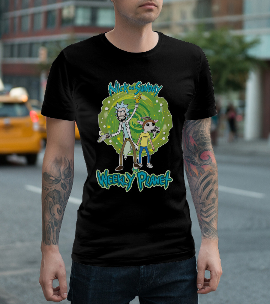 Nick And Sunday The Weekly Planet T-Shirt