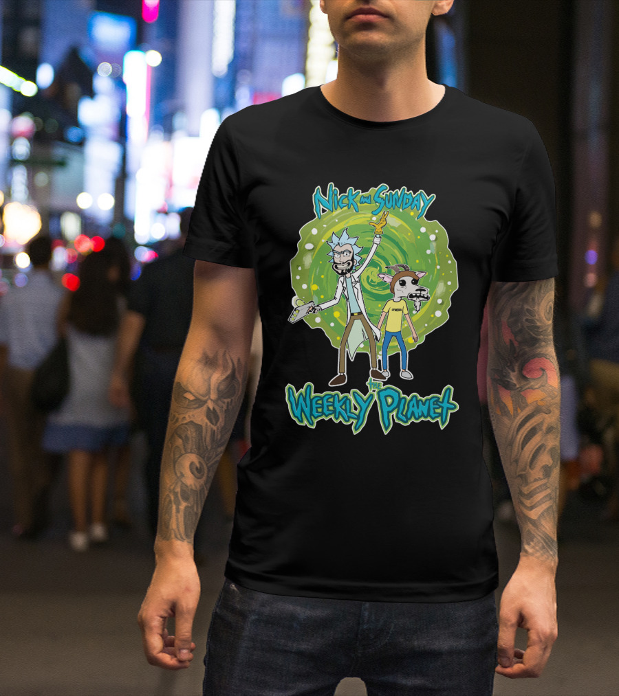 Nick And Sunday The Weekly Planet T-Shirt