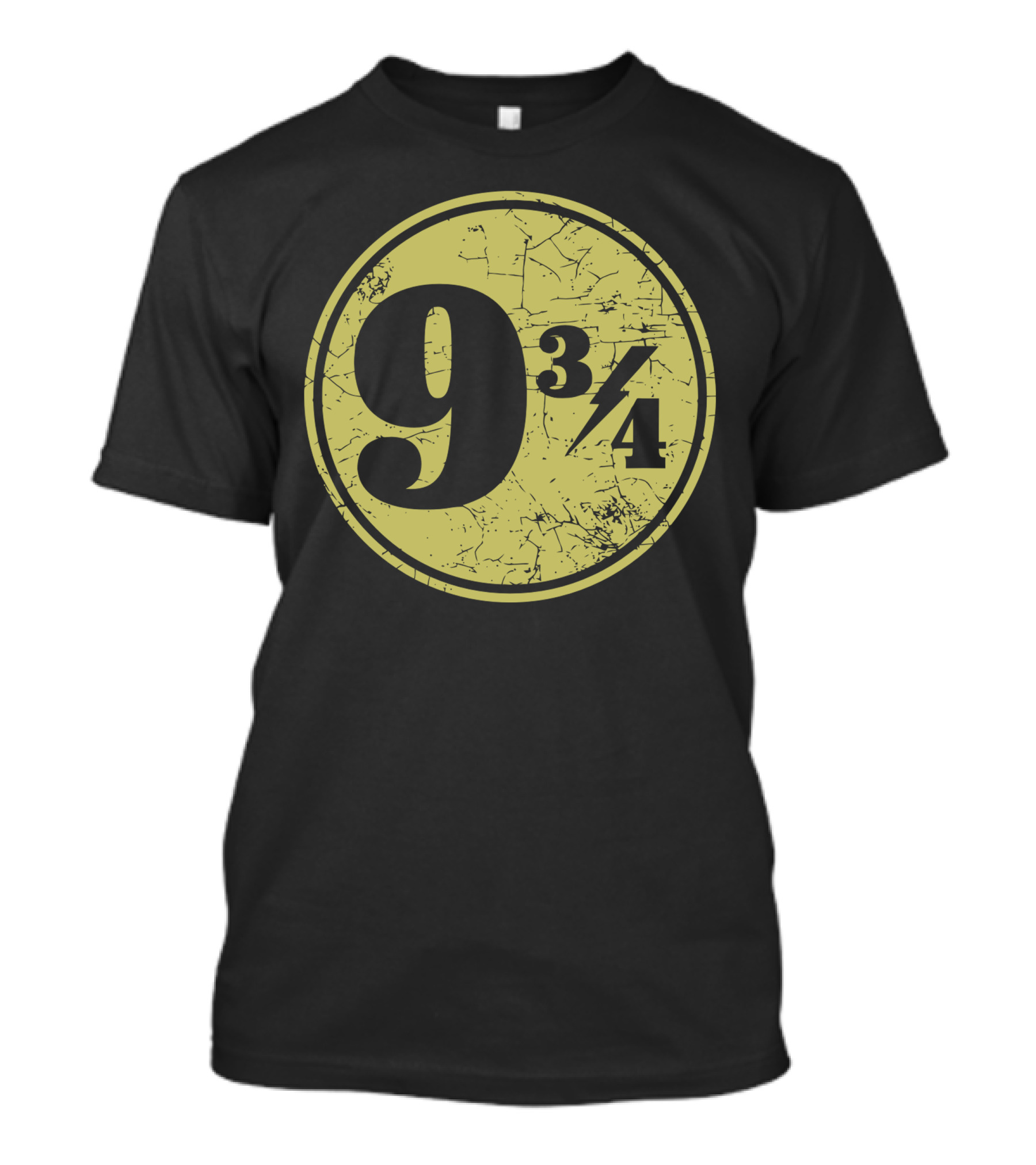 9 3/4 Platform Symbol Yellow Circle T-Shirt