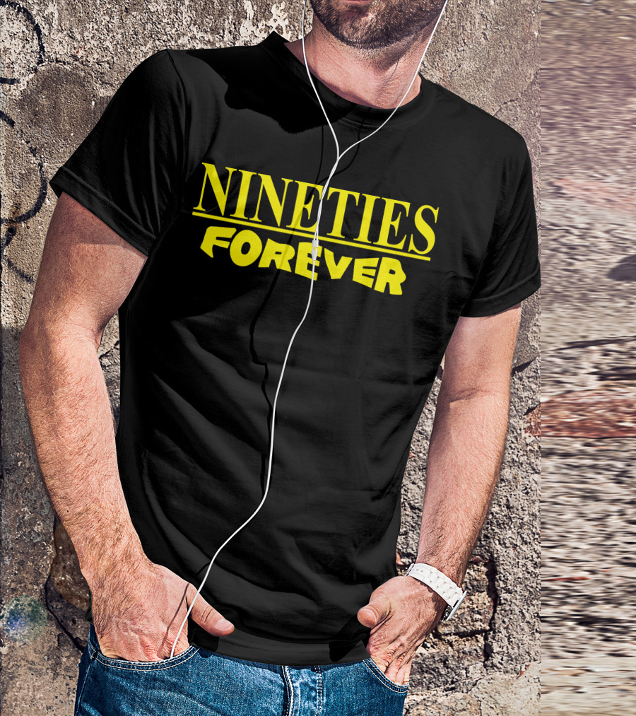 Nineties Forever Bold Yellow T-Shirt