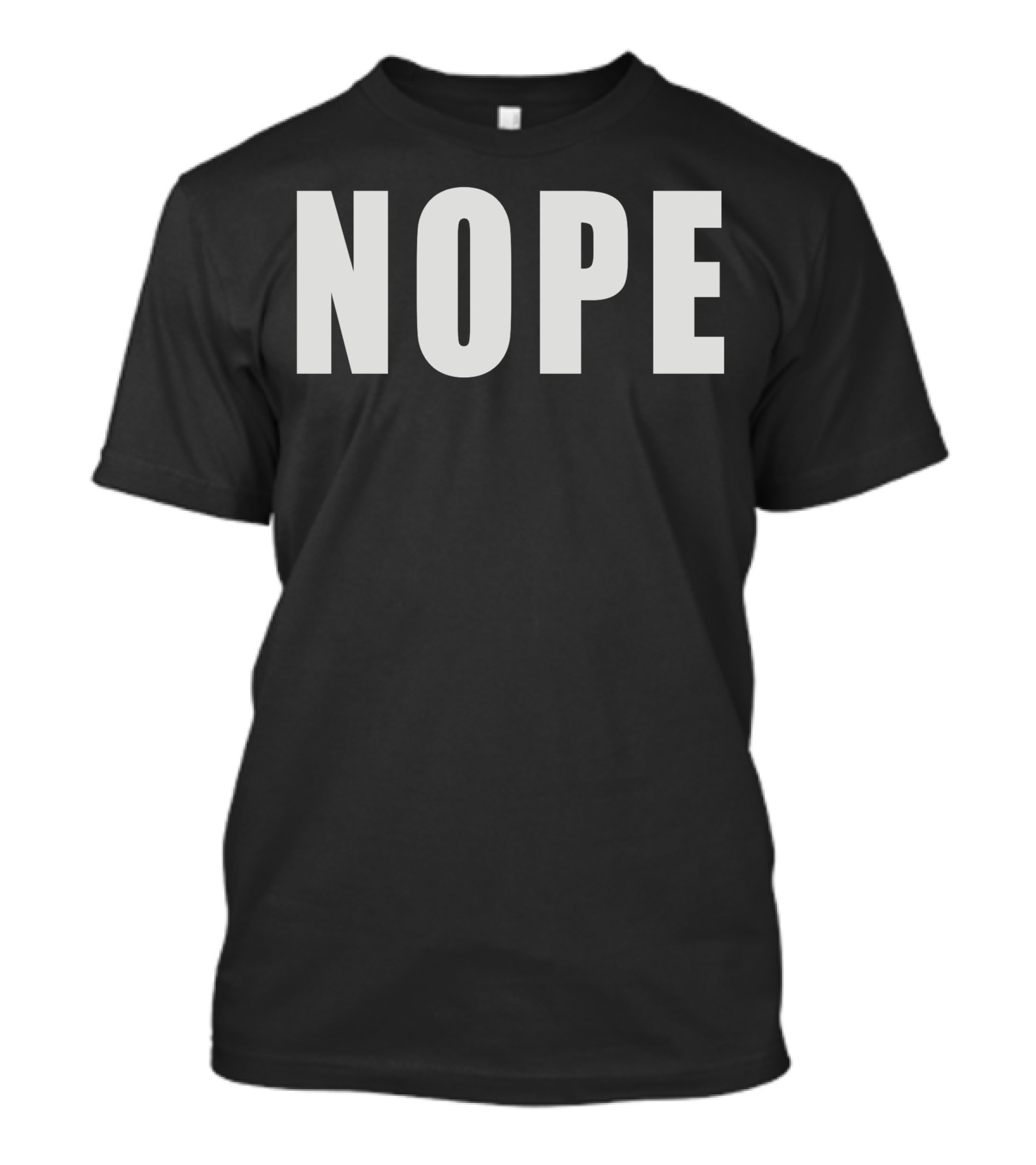 NOPE Black T-Shirt