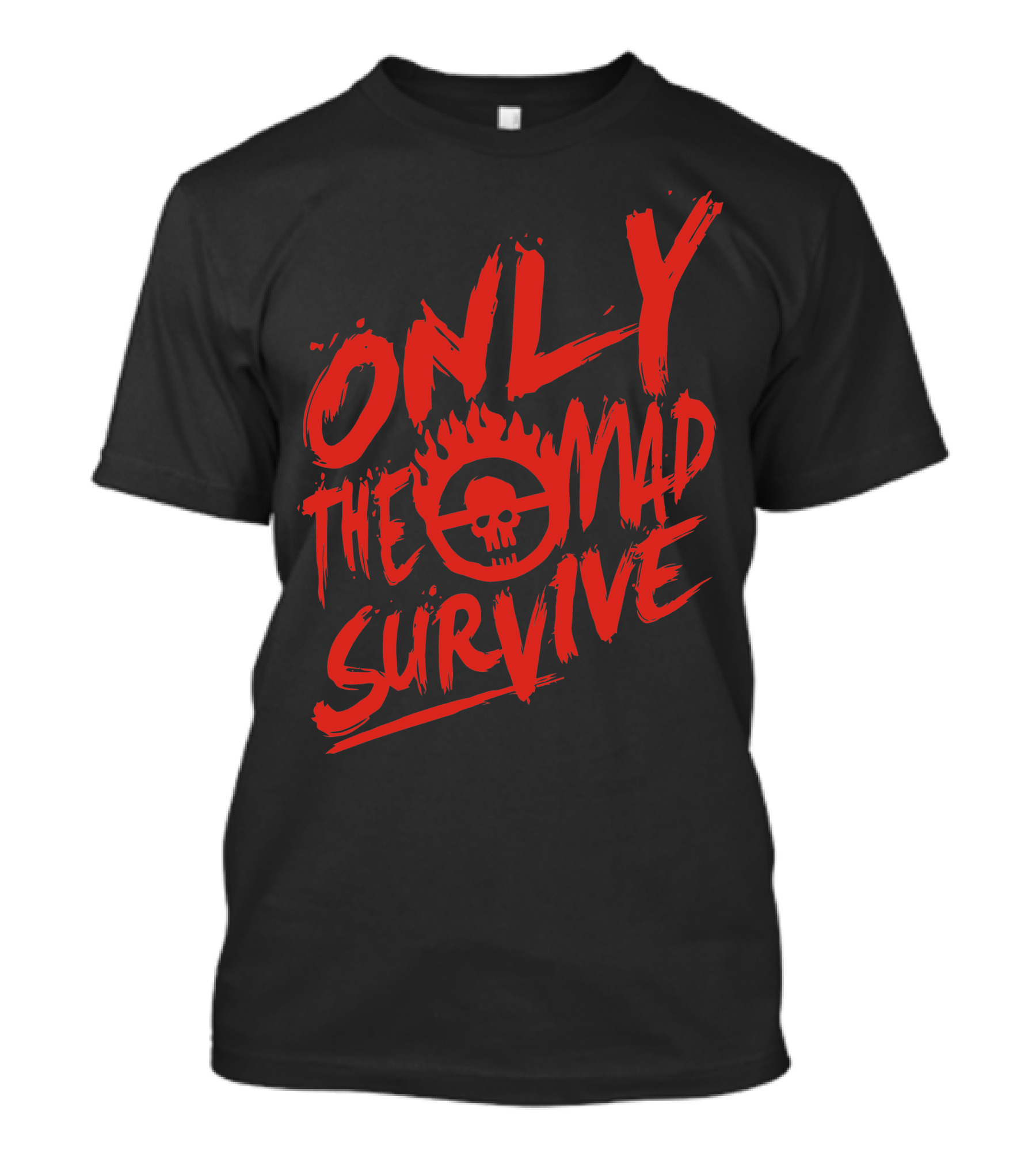 Only The Mad Survive Mad Max Fury Road Skull T-Shirt