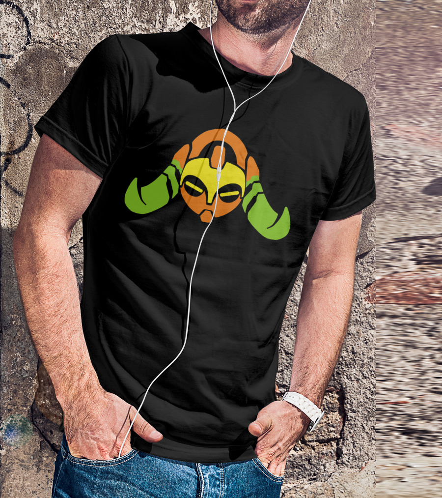 Metroid Inspired Colorful Oris Varia Suit Helmet T-Shirt